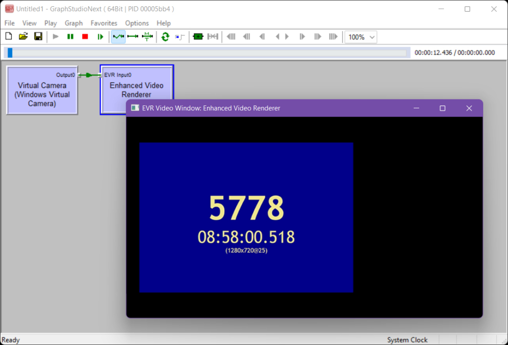 Windows 11 Virtual Video Camera Fooling Around
